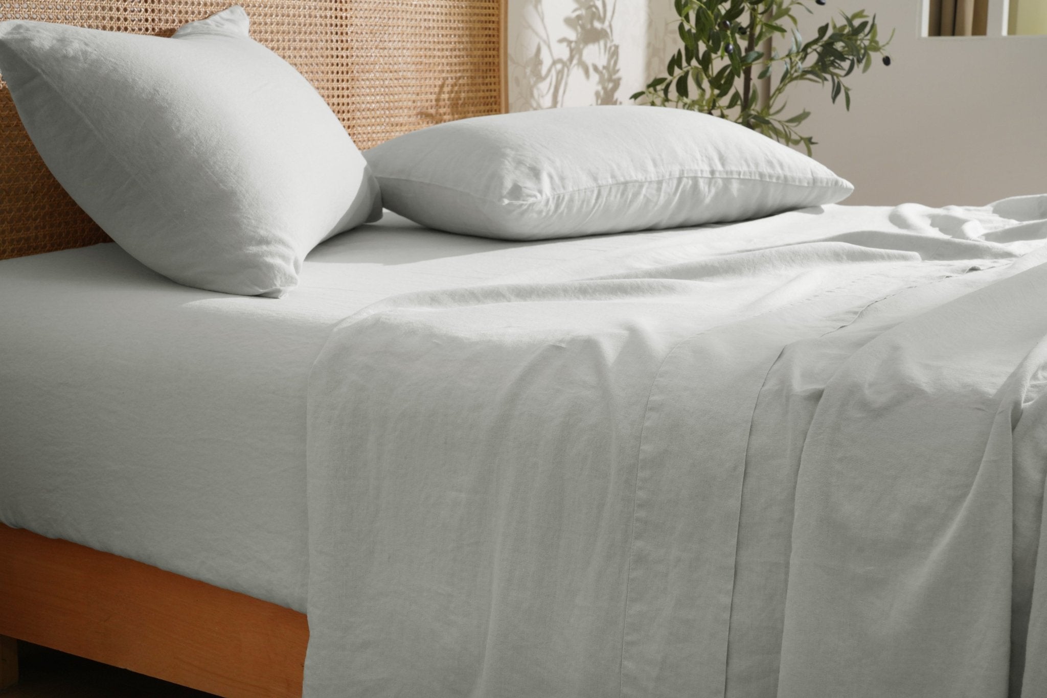 100% French Linen Sheets Set - SELENE - 