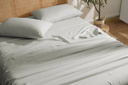 100% French Linen Sheets Set - SELENE - 