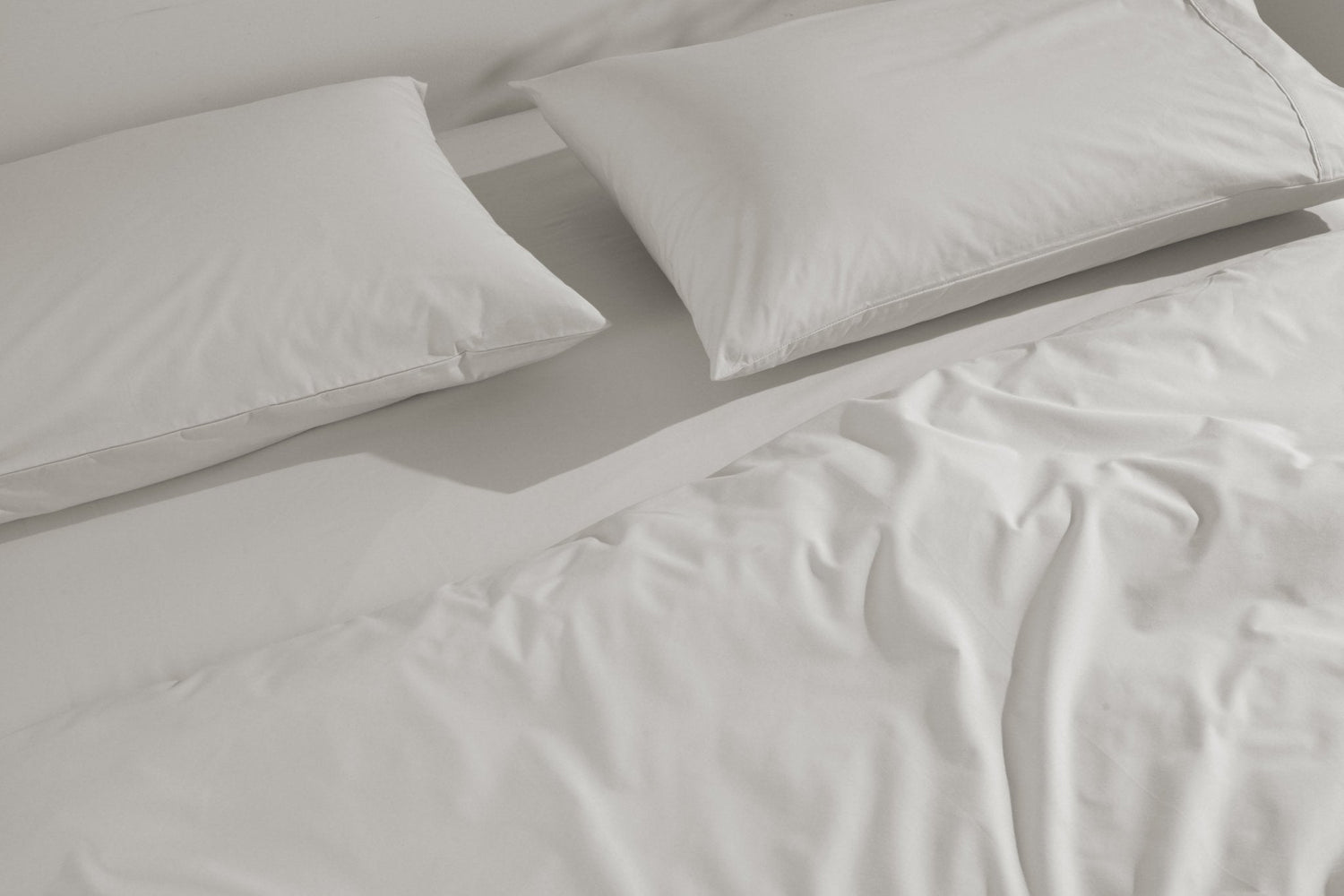 Organic Percale Cotton Sheet Set - SELENE - 