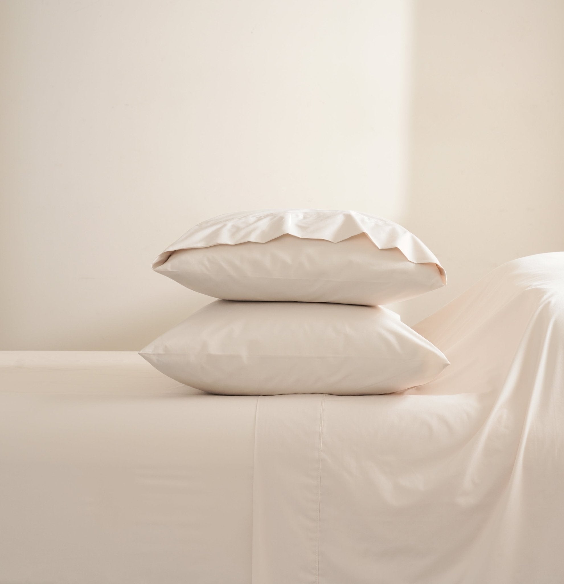 Organic Percale Cotton Sheet Set - SELENE - 