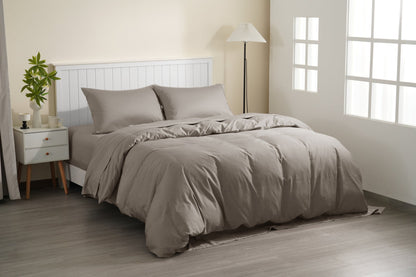 TENCEL Lyocell Cotton Sheet &amp; Duvet Cover Set - SELENE 