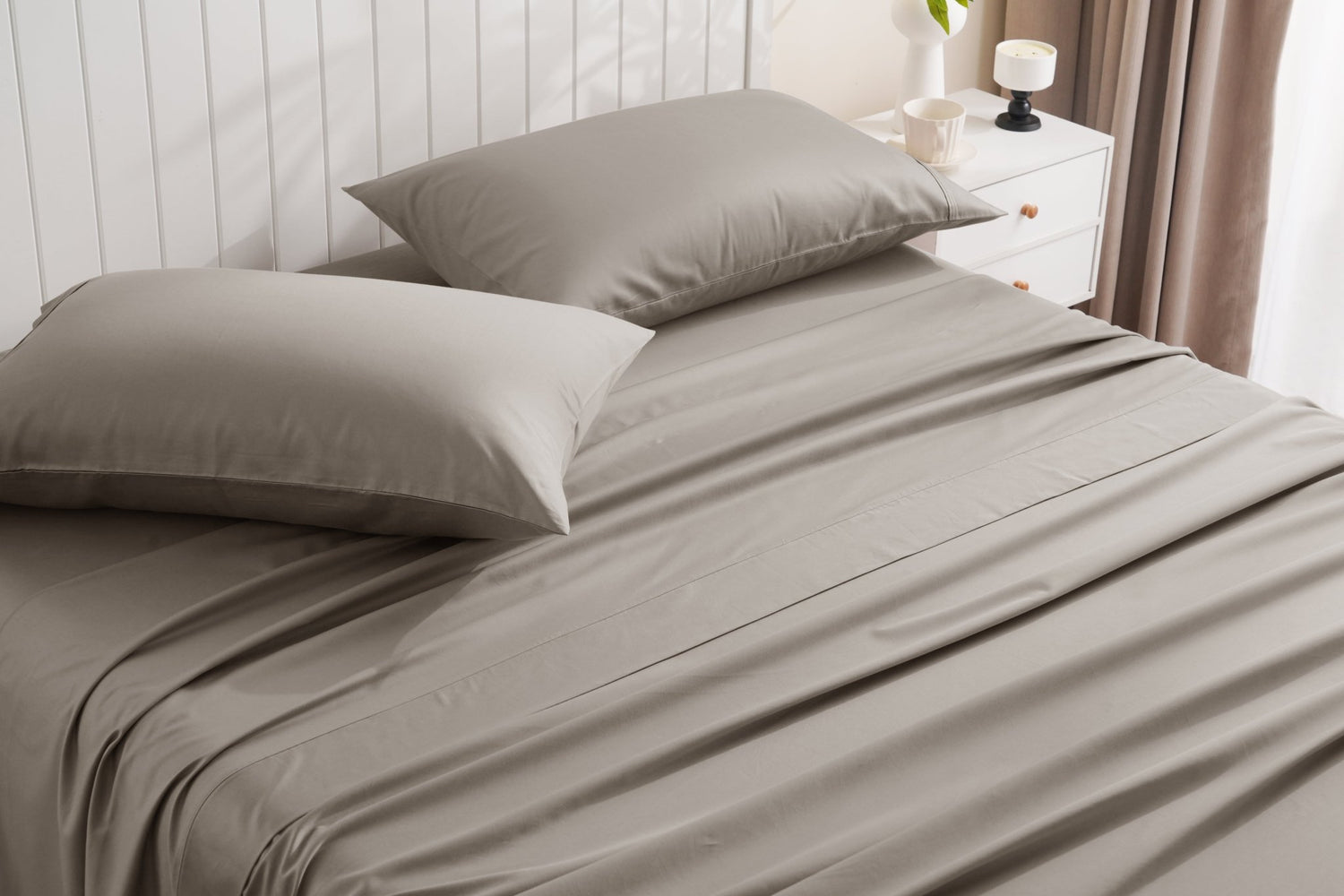 TENCEL Lyocell Cotton Sheet Set - SELENE 