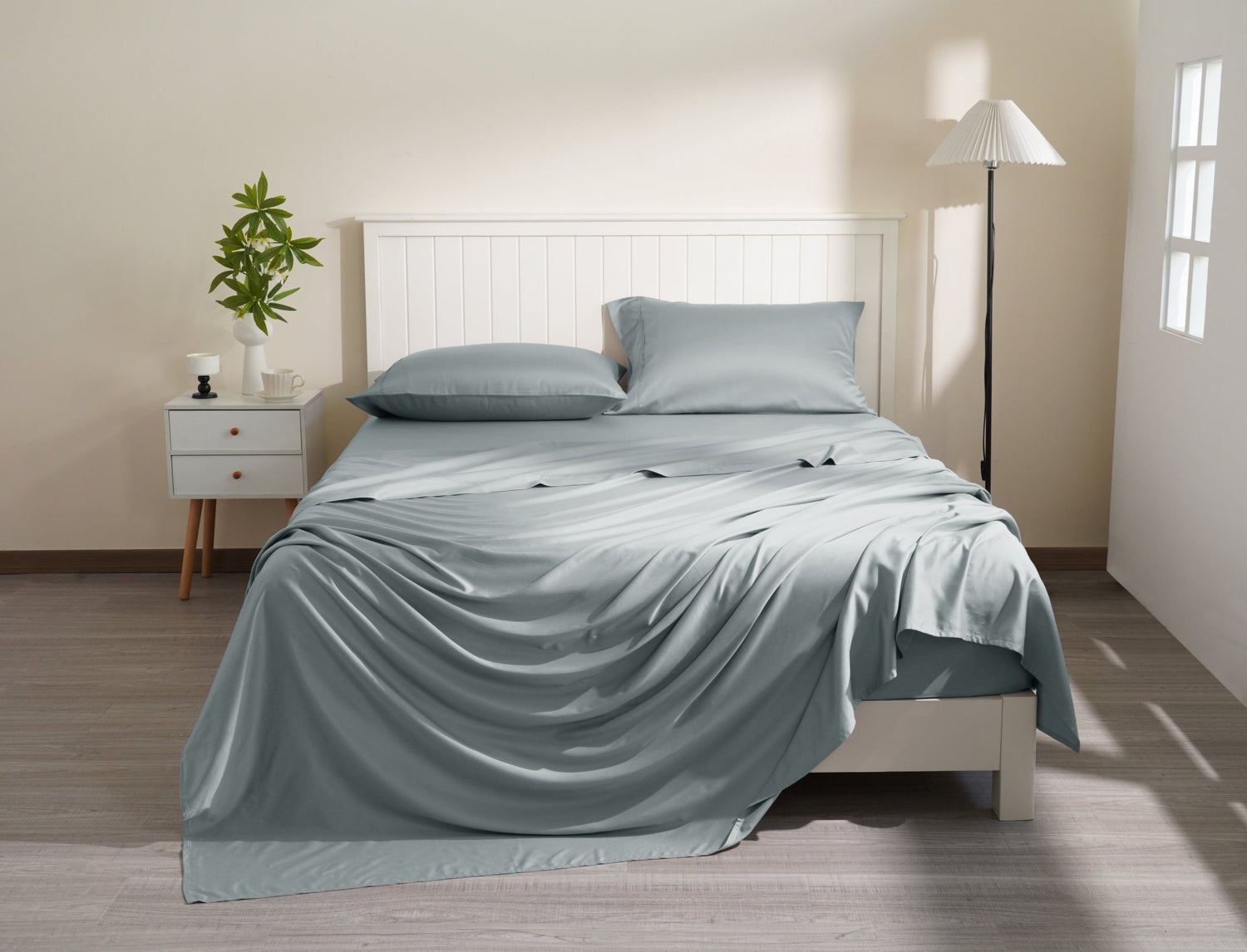 TENCEL Lyocell Cotton Sheet Set - SELENE 